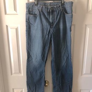 Calvin Klein straight blue denim jeans size 38x32